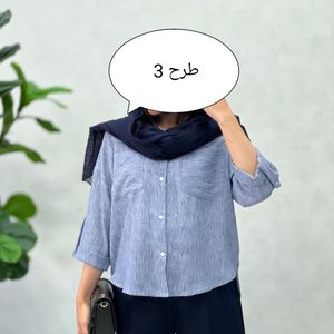 مشخصات شومیز مانتویی زنانه لینن زارا کجراه کد 1298