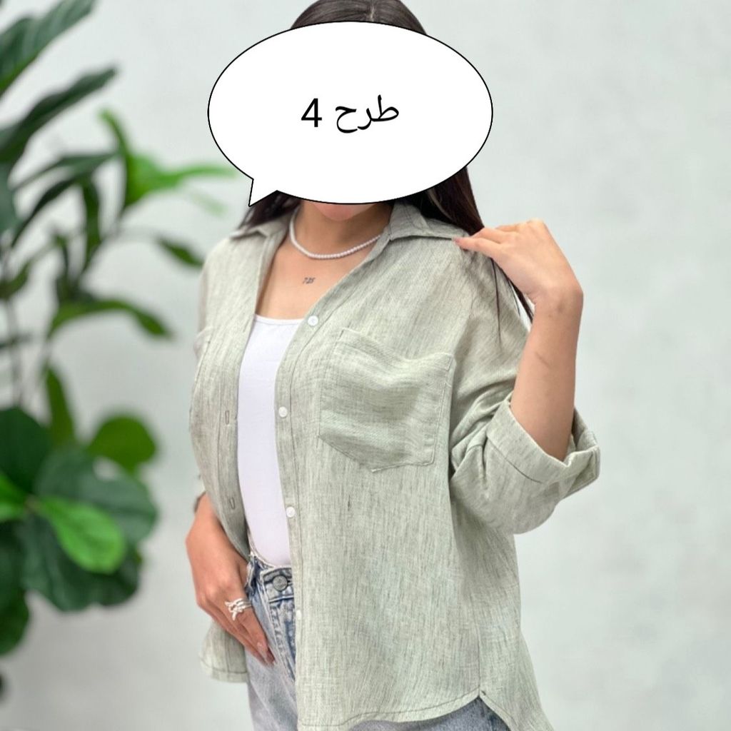 مشخصات شومیز مانتویی زنانه لینن زارا کجراه کد 1298