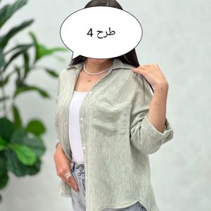 مشخصات شومیز مانتویی زنانه لینن زارا کجراه کد 1298