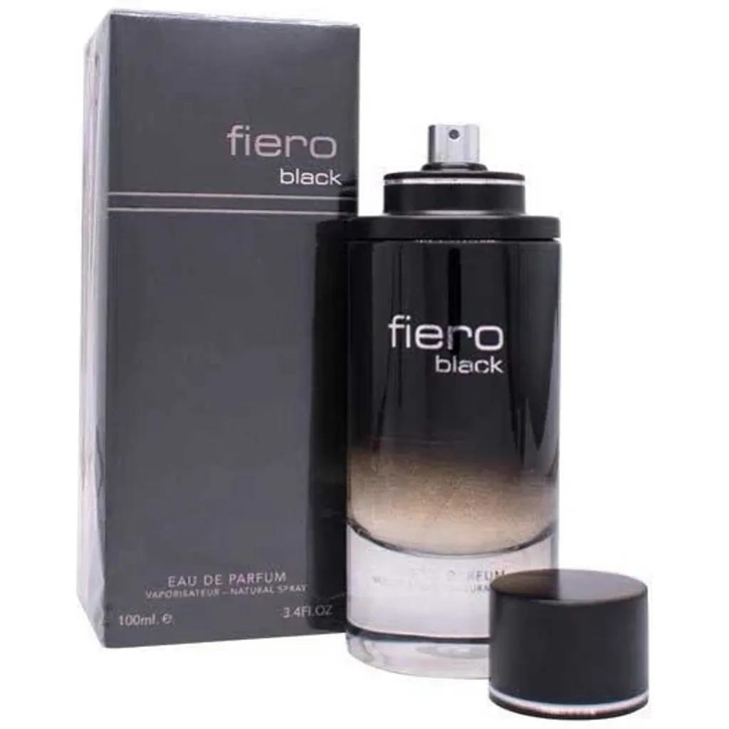 مشخصات ادکلن فیرو بلک فراگرنس 100 میل(FIERO BLACK FRAGRANCE)