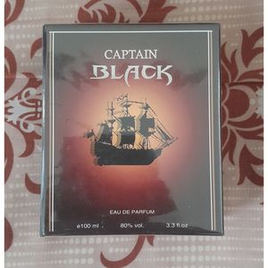 ادکلن کاپیتان بلک اصل هارد باکس 100 میل (CAPITAIN BLACK)
