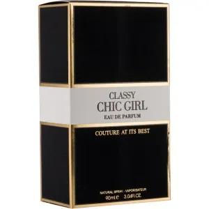 مشخصات ادکلن کلاسیک چیک گرل فراگرنس با رایحه گودگرل مشکی 100 میل(CLASSY CHIC GIRL FRAGRANCE)