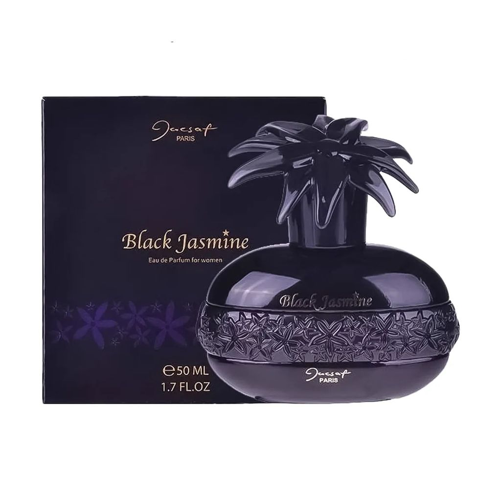 خرید آنلاین ادکلن بلک جاسمین ژک ساف با رایحه بولگاری جاسمین نویر 50 میل(BLACK JASMINE JACSAF)