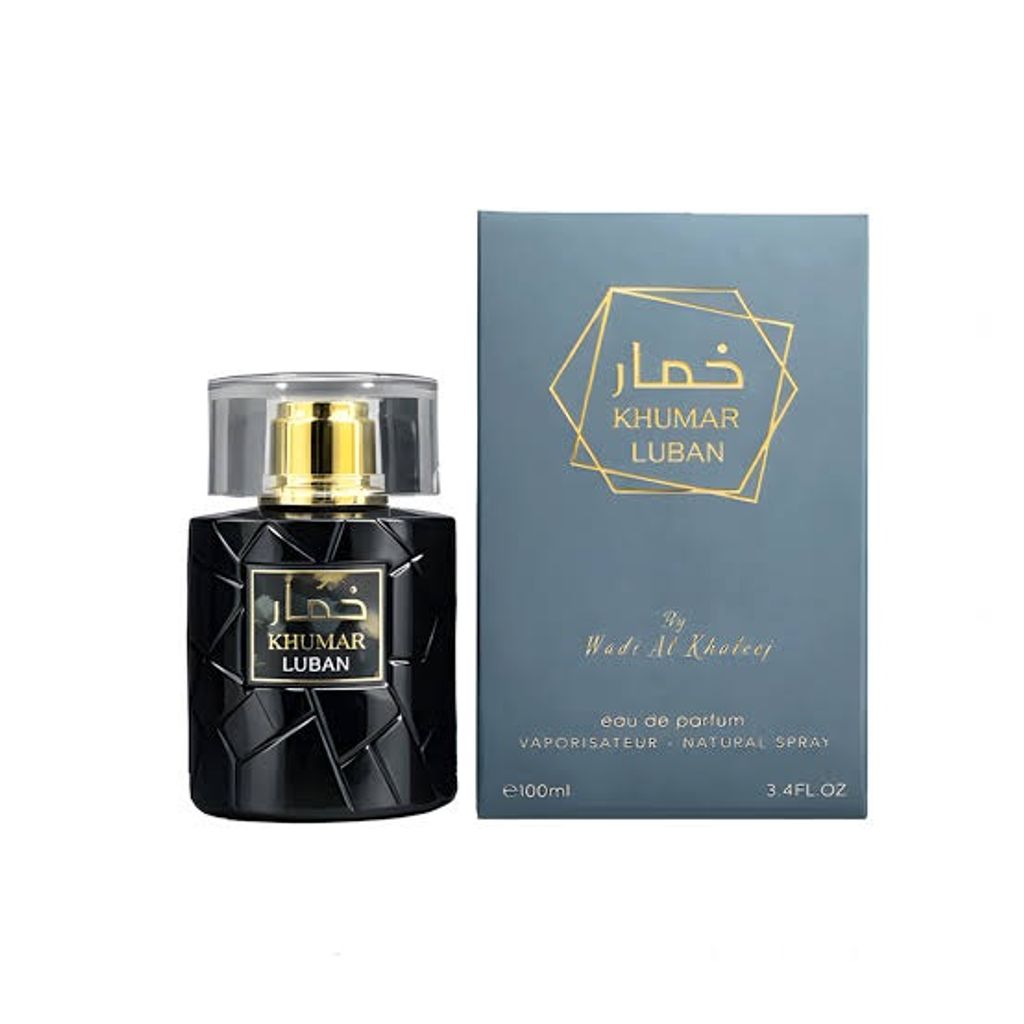فروش اینترنتی ادکلن لوبان خمار با رایحه امواج پرپس 50 100 میل(KHUMAR LUBAN)