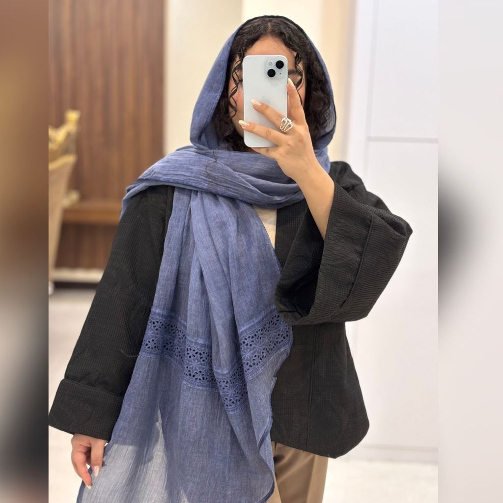 خرید آنلاین شال وارداتی دستک دانتل