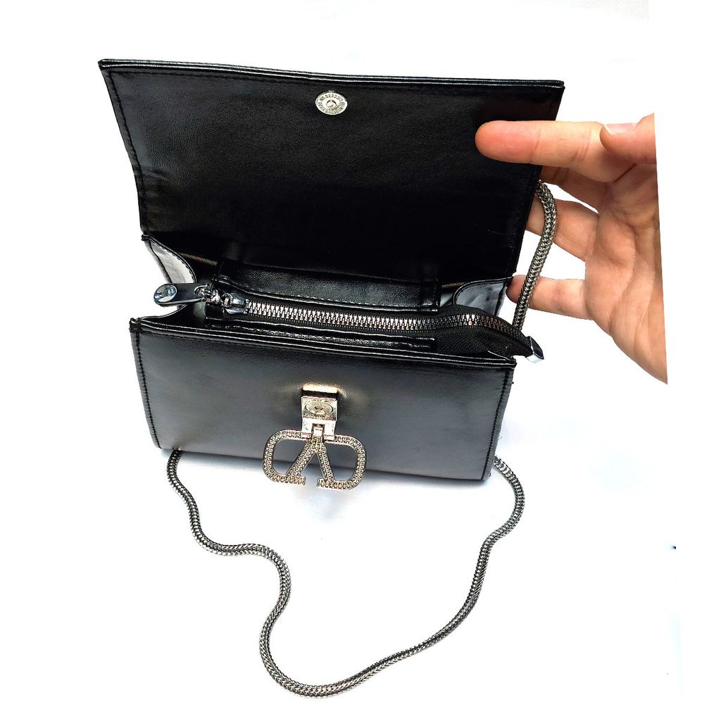 فروش اینترنتی کیف رودوشی زنانه وارداتی دسته نگینی