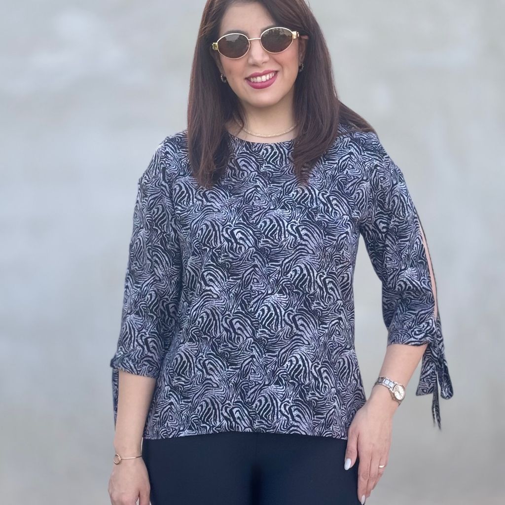 خرید آنلاین شومیز نخی parvaneh