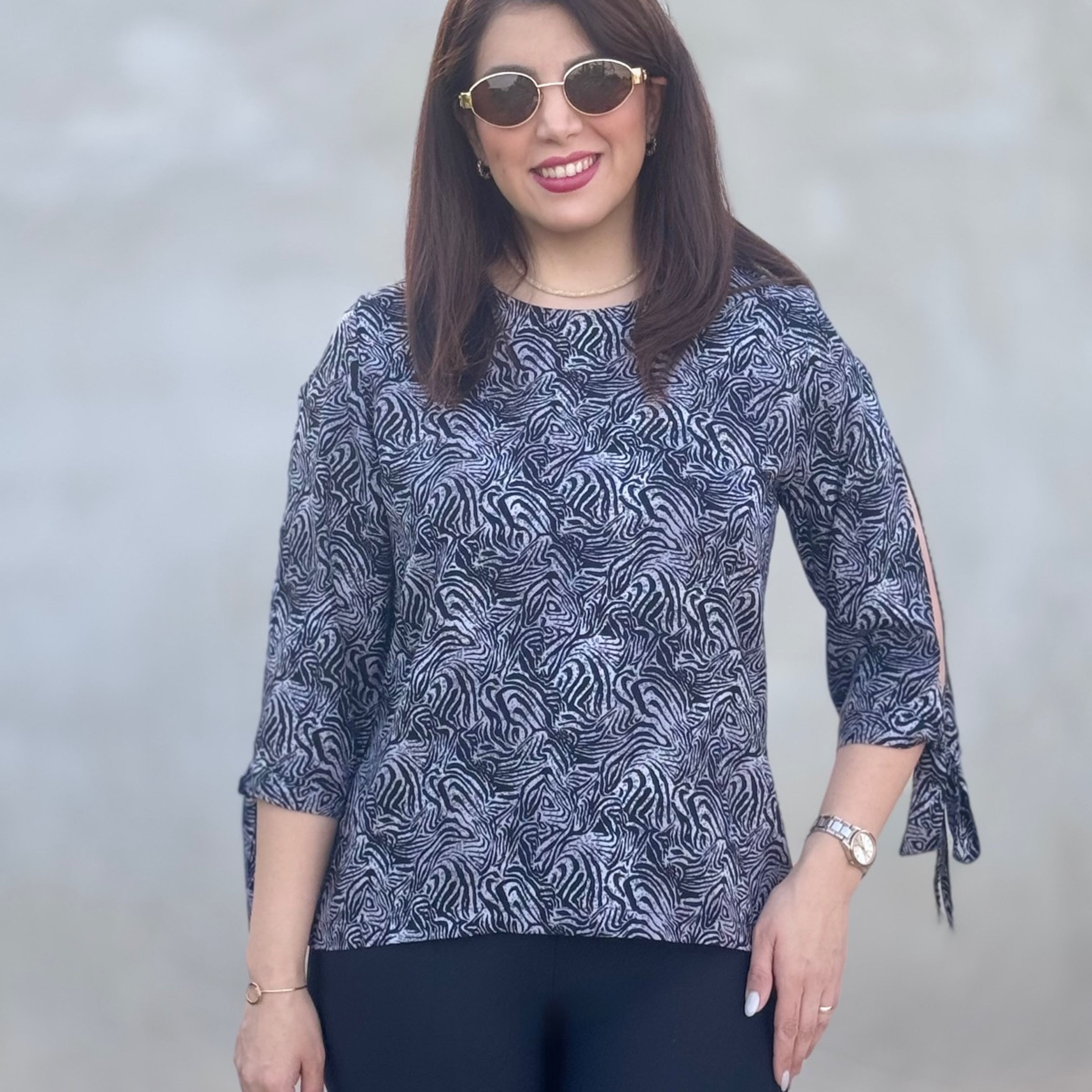 خرید آنلاین شومیز نخی parvaneh