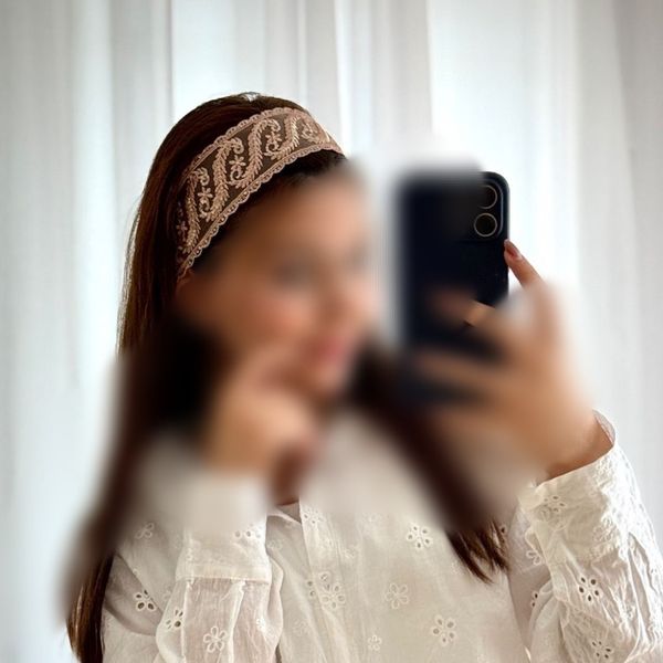 هد بند خامه دوزی شده