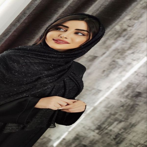 شال مجلسی زنانه حریر لمه