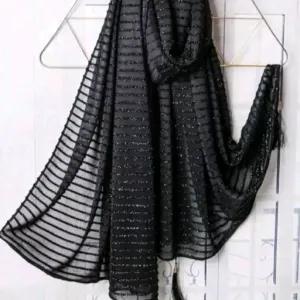 شال مجلسی زنانه حریر لمه