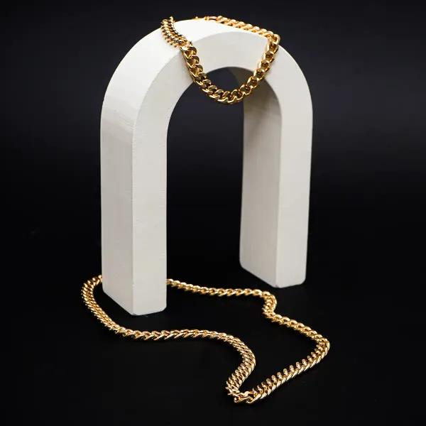 نیم ست Cartier مردانه طلایی مدل Zoris
