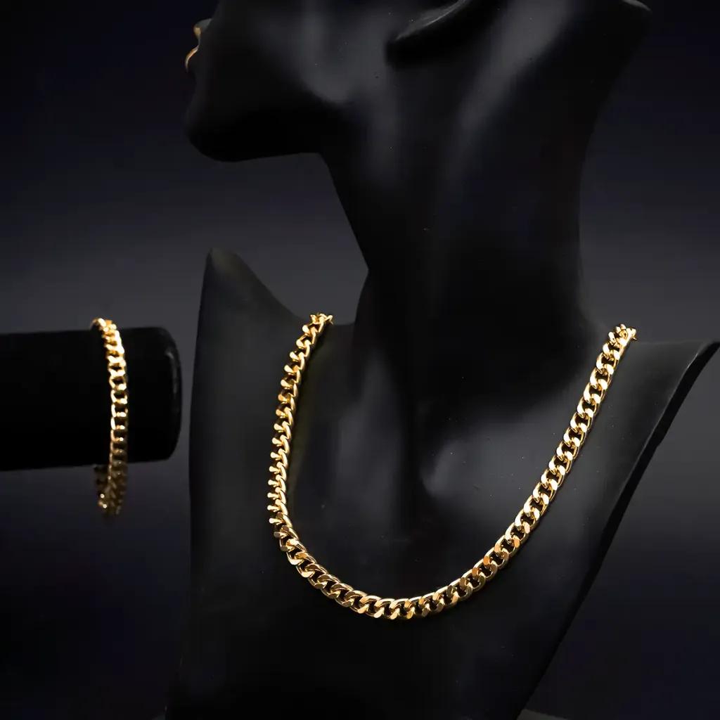 خرید اینترنتی قیمت نیم ست Cartier مردانه طلایی مدل Zoris