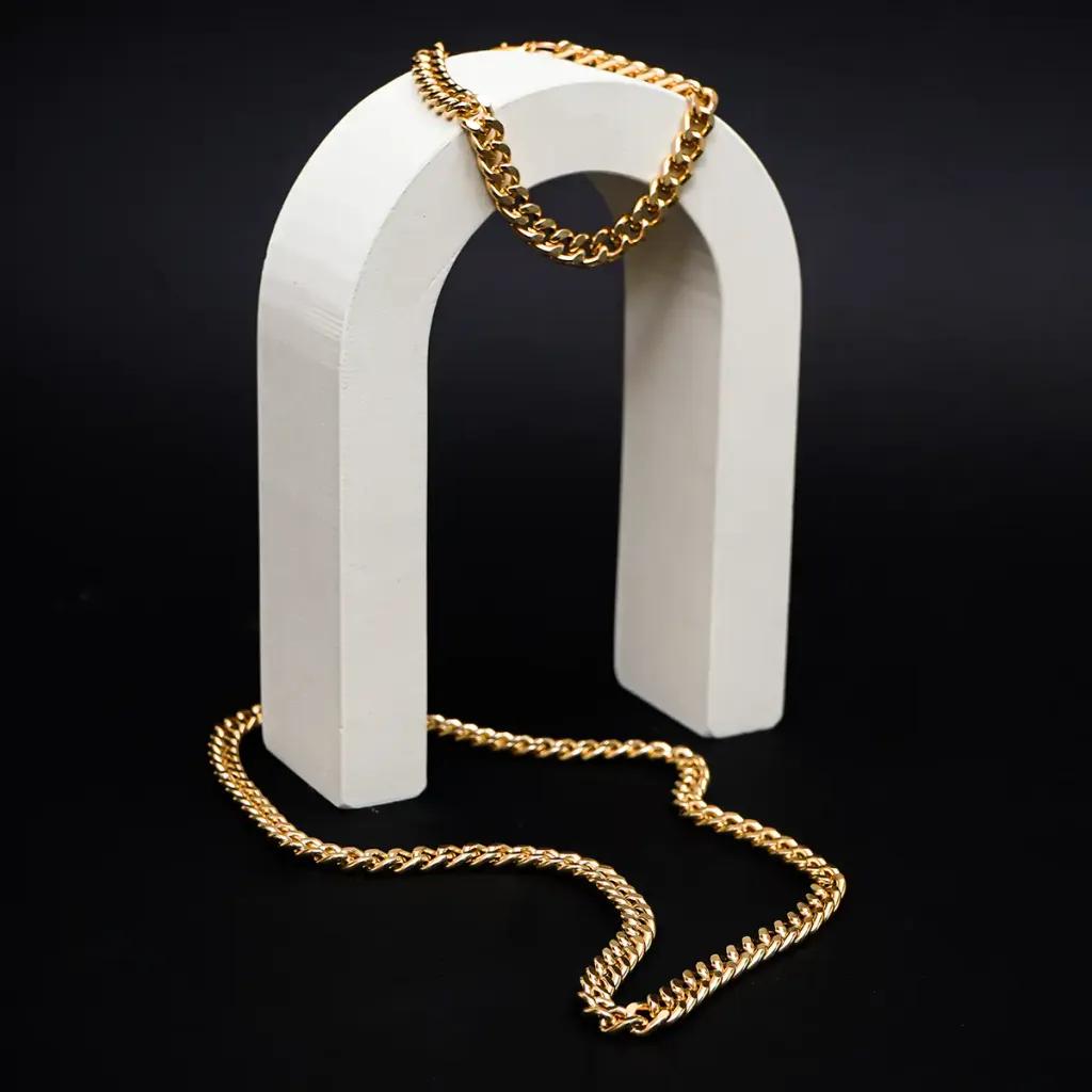 خرید اینترنتی قیمت نیم ست Cartier مردانه طلایی مدل Zoris