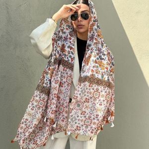 قیمت ارزان شال نخ پنبه TRF وارداتی