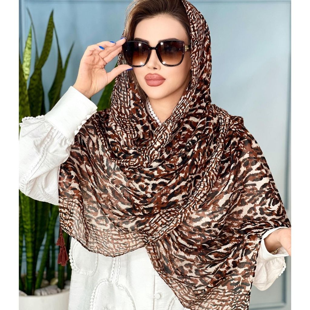 فروش اینترنتی شال نخ پنبه TRF وارداتی
