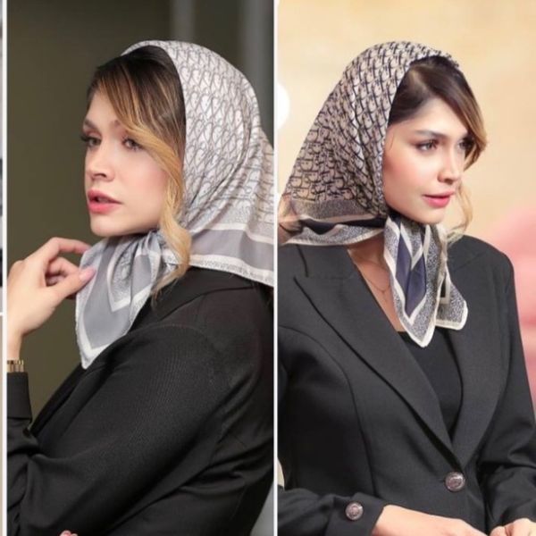 مینی اسکارف نخی طرح dior