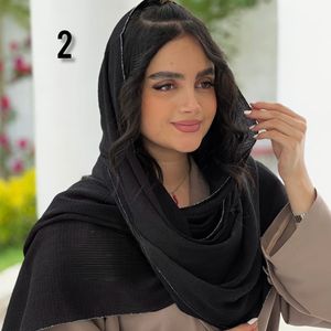 خرید آنلاین شال پلیسه حاشیه لمه شیک اعلا