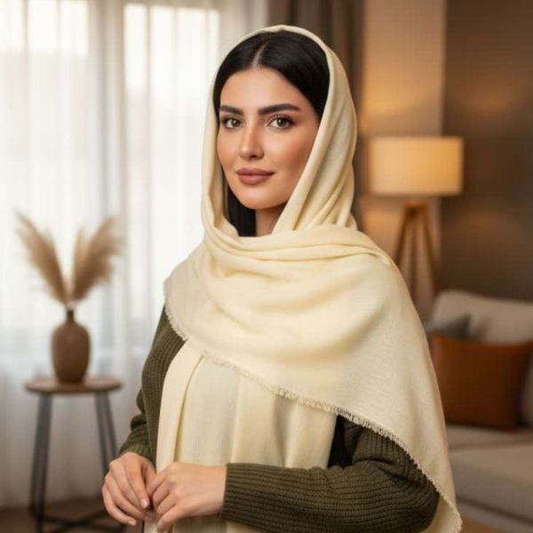 شال پفکی دورریش زنانه در رنگ بندی متنوع