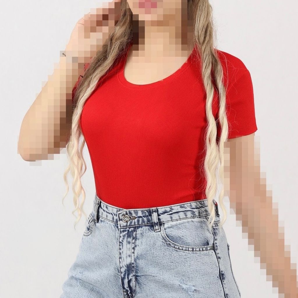 فروش اینترنتی بادی کبریتی زنانه آستین کوتاه