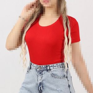 بادی کبریتی زنانه آستین کوتاه
