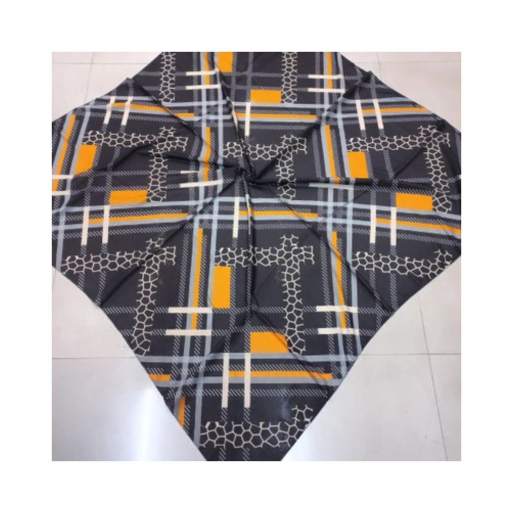 فروش اینترنتی روسری نخی قواره 130 دور دوخت طرحدار