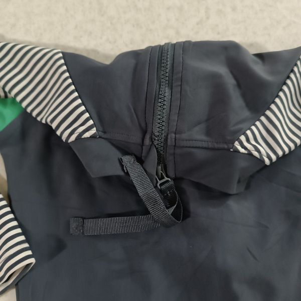 مایو بچه گانه آستین دار شورتی سرهمی