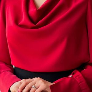 شومیز یقه شل