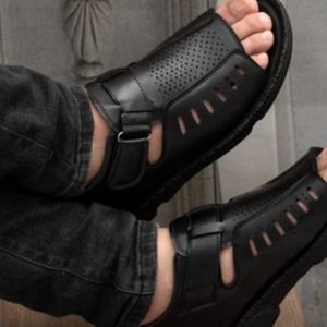 خرید آنلاین صندل مردانه چسبکی مدل منچستر سایز 40  تا  44