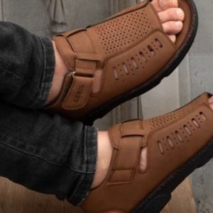قیمت ارزان صندل مردانه چسبکی مدل منچستر سایزبندی40‌تا 44
