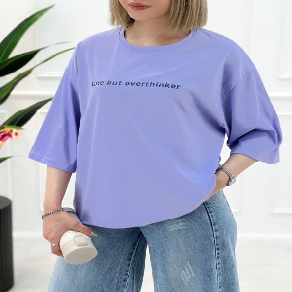 تیشرت باکسی چاپی