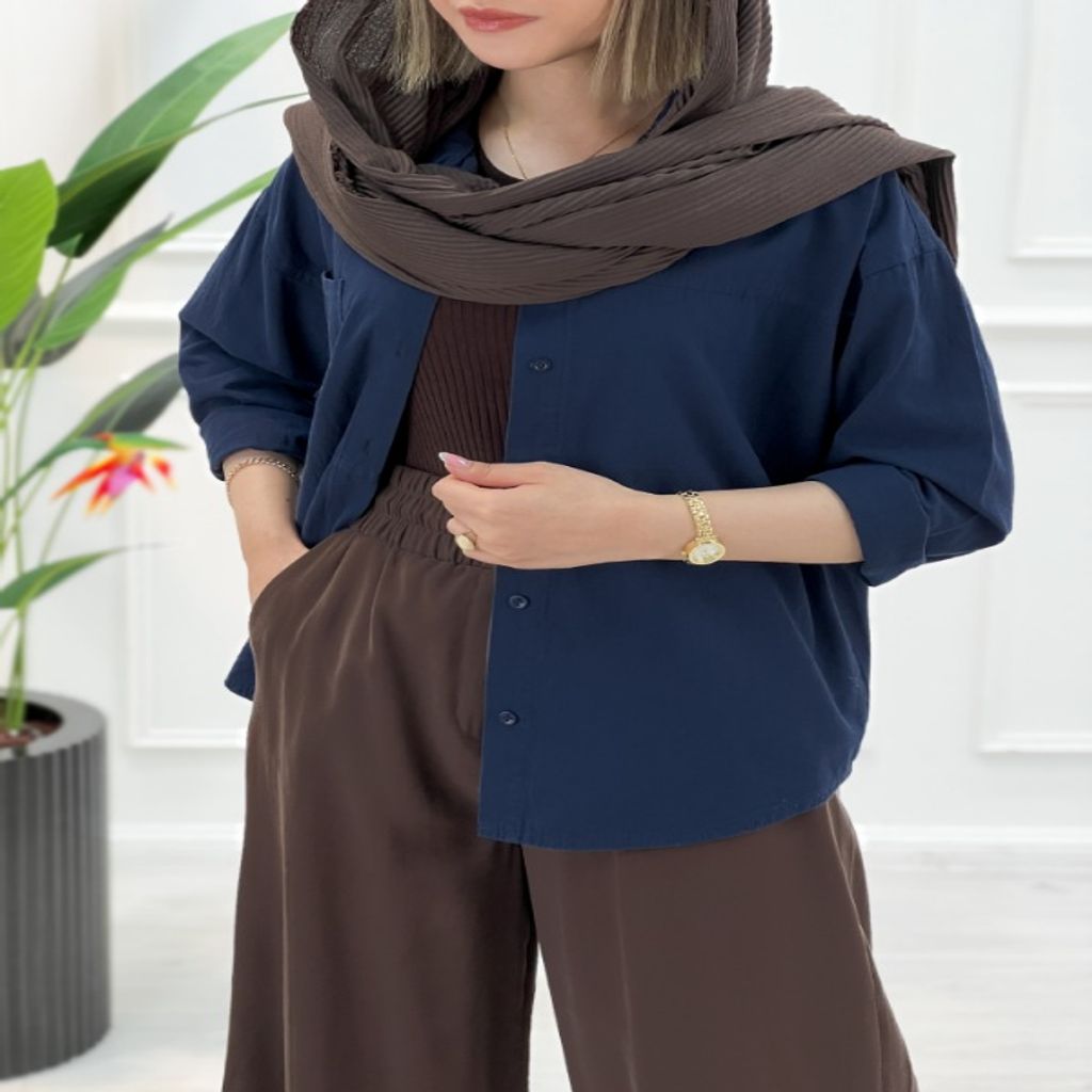 خرید اینترنتی قیمت شومیز جلو دکمه آیدا
