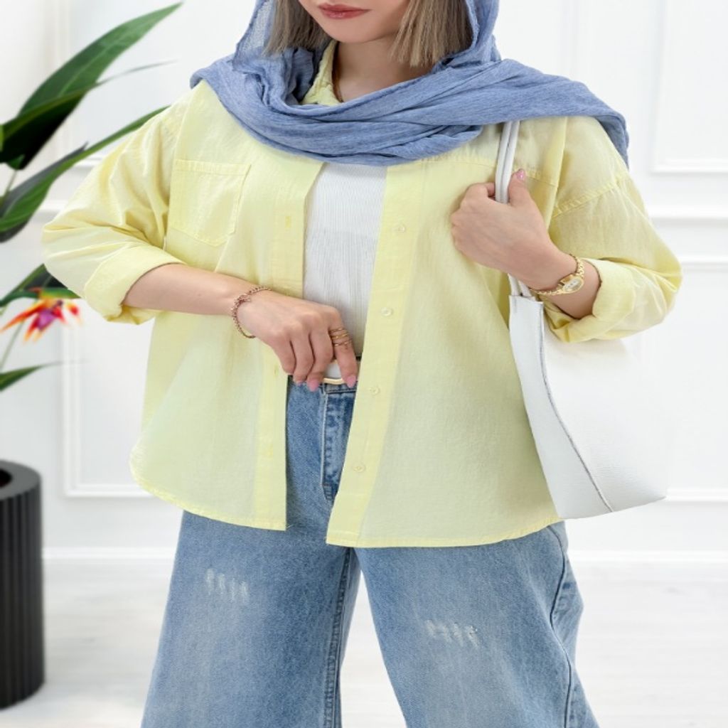 خرید اینترنتی قیمت شومیز جلو دکمه آیدا
