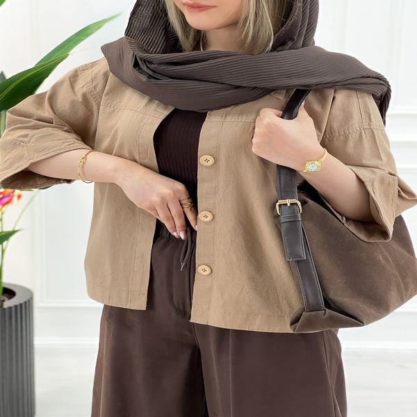 شومیز مانتو زنانه لینن یلدا - تاتاتا
