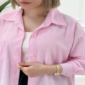 خرید اینترنتی قیمت شومیز آستین بلند لینن