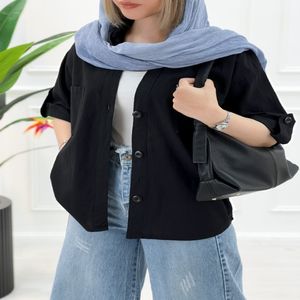 خرید اینترنتی قیمت شومیز کوتاه مرجان