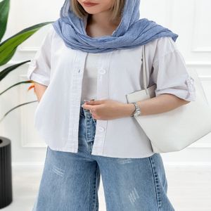 خرید اینترنتی قیمت شومیز کوتاه مرجان