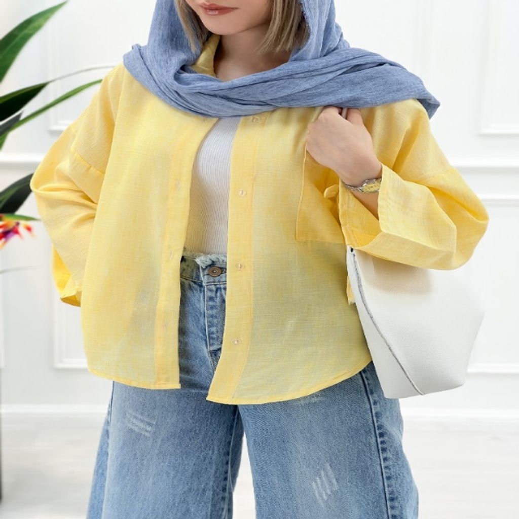 خرید اینترنتی قیمت شومیز جیب پاپیونی یاران