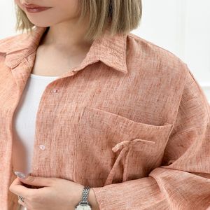 خرید اینترنتی قیمت شومیز جیب پاپیونی یاران