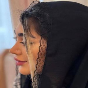 شال حاشیه دار