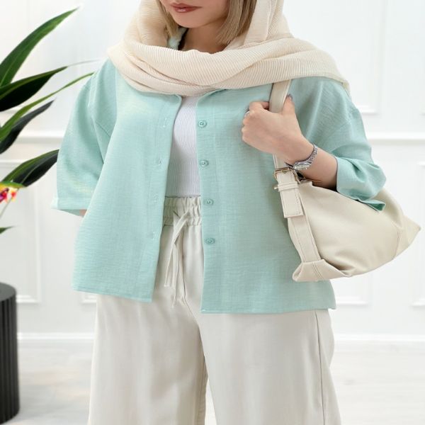 شومیز پاستلی