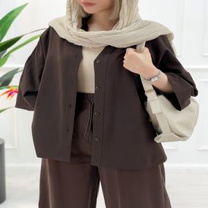 خرید اینترنتی قیمت شومیز مانتویی بغل چاک سوگند