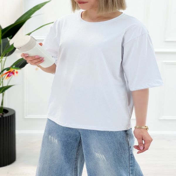 تیشرت باکسی ساده