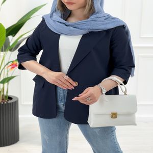 خرید اینترنتی قیمت کت دخترانه لینن تک دکمه
