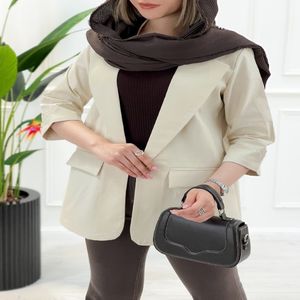 خرید اینترنتی قیمت کت دخترانه لینن تک دکمه