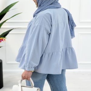 خرید اینترنتی قیمت شومیز مانتویی عروسکی بهار