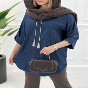 خرید اینترنتی قیمت مانتو جلو بسته یقه پرچی