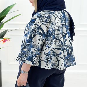 شومیز طرح دار تابستانی نورسا | تاتاتا