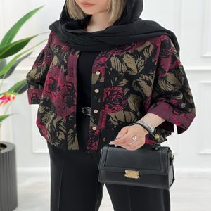 خرید اینترنتی قیمت شومیز طرح دار تابستانی نورسا | تاتاتا