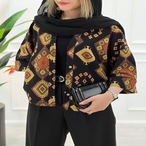 شومیز طرح دار تابستانی نورسا | تاتاتا